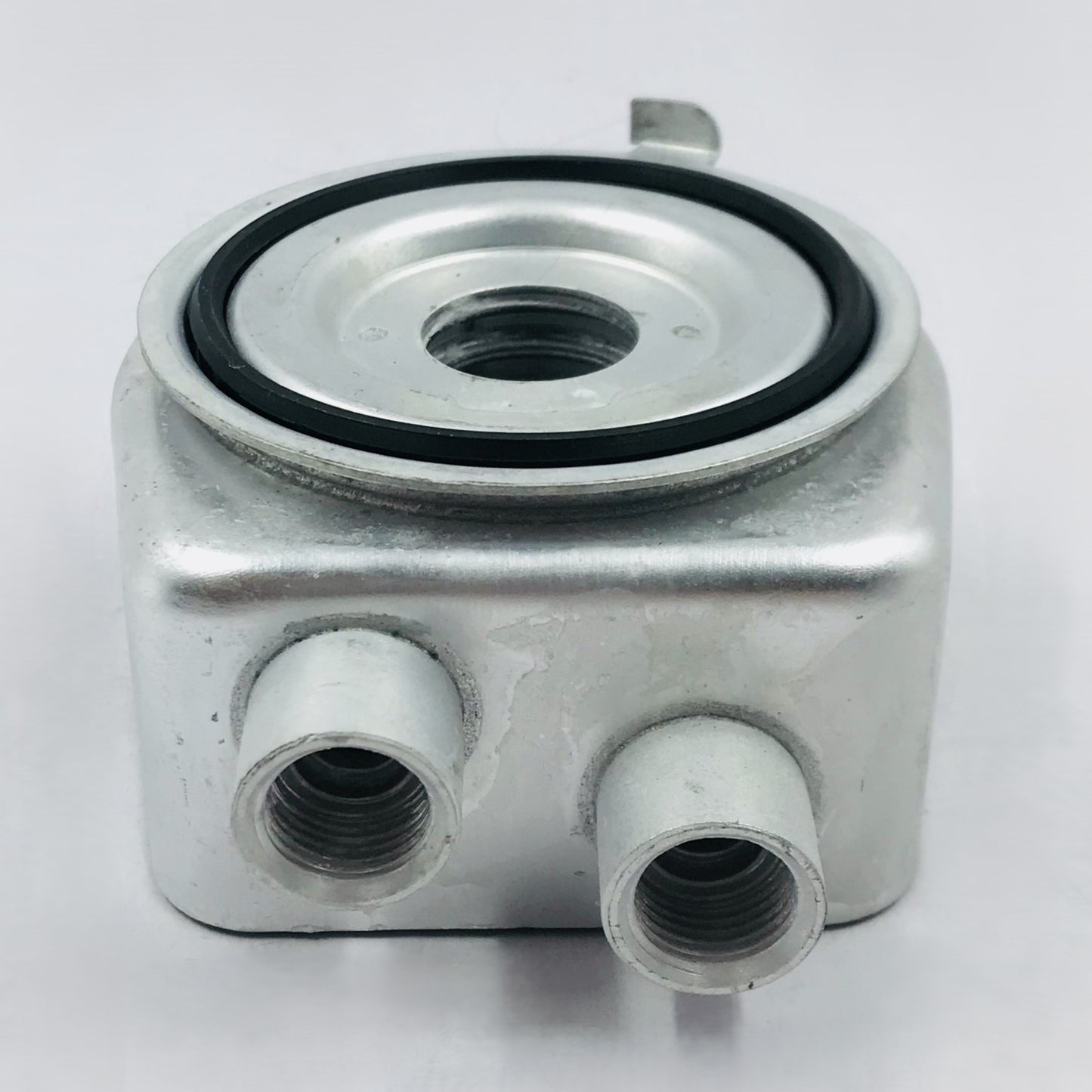 Radiador aceite chev equinox 2tubo hembras redondo