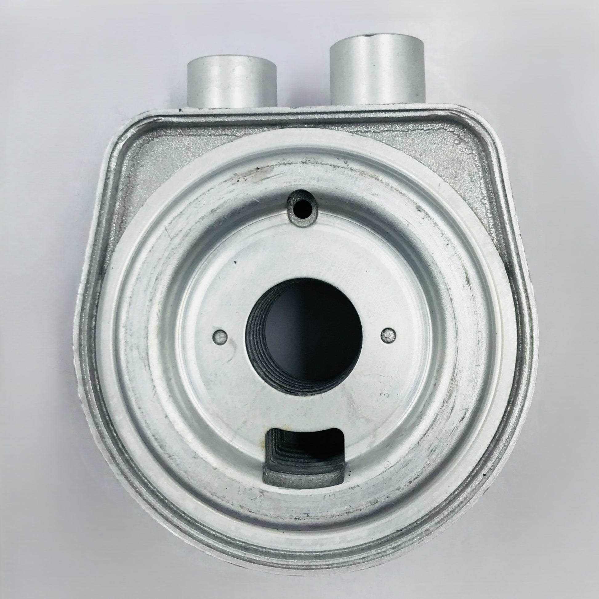 Radiador aceite chev equinox 2tubo hembras redondo