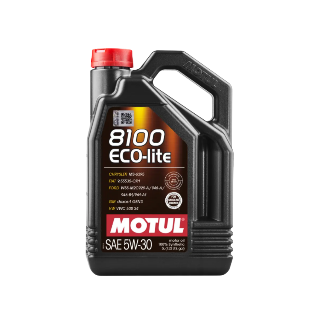 Aceite Motul 5W30 100% Sintetico 5Lts 8100 Ecolite