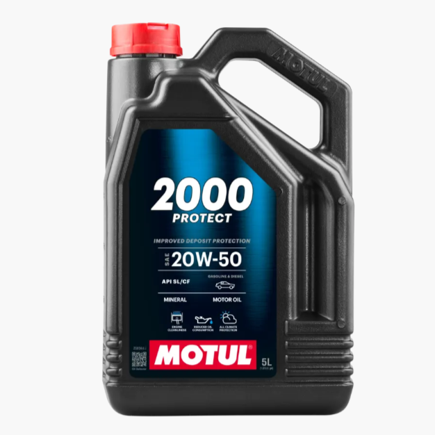 Aceite Motul 20W50 Mineral 5Lt 2000 Protect
