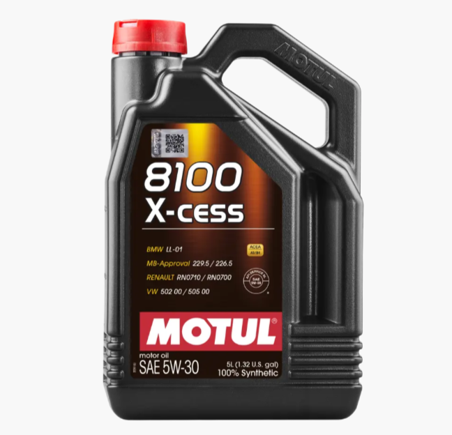 Aceite Motul 5W30 100% Sintetico 5Lts 8100 Xcess