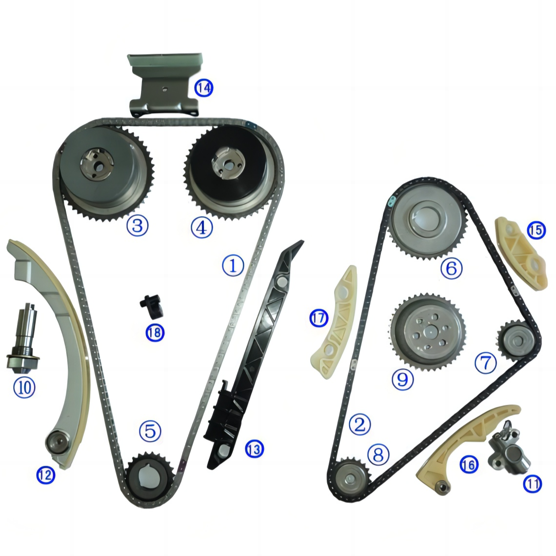 Kit Distribución Chev 2.0 Cobalt Cavalier Malibu 05-08