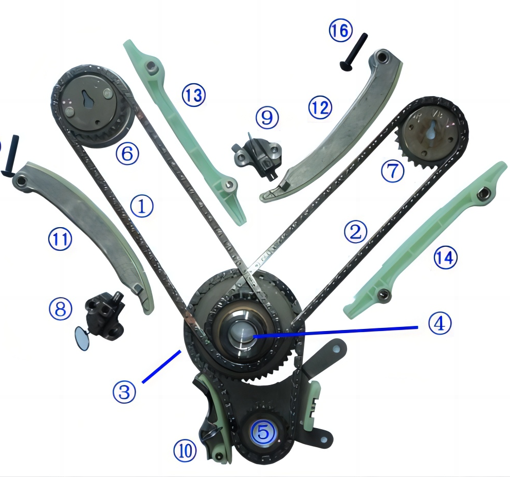 Kit Distribución Jeep 4.7 Durango 00-12
