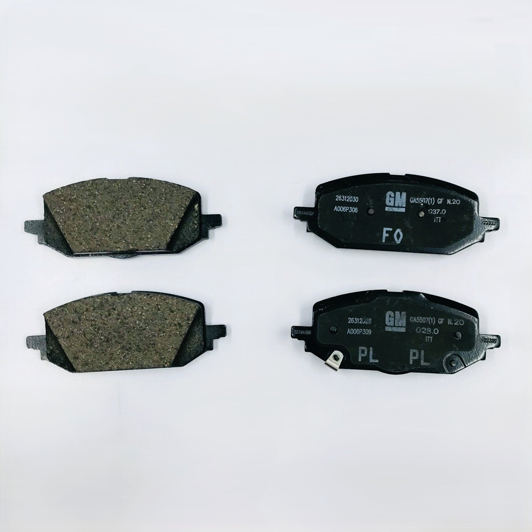 Balata chev onix 18-21 d  ceramica