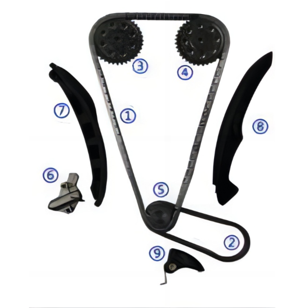 Kit Distribucion Vw 1.4 1.6 Polo Vento Jetta Leon 02-13